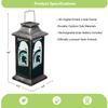 Team Sports America NCAA Michigan State University Solar Powered Lantern | Rechargeable LED Light | Indoor/Outdoor Safe Hanging Lantern | Decorative Table Light for Garage, Garden, Patio view 4