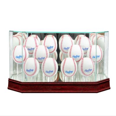 12 Baseball Display Case with Conservation Glass (99% UV)