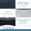 Jabeu Boys Boxer Briefs Underwear - Snug Fit - 3 Pack Black view 3