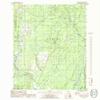 YellowMaps Baker Creek MI topo map, 1:24000 Scale, 7.5 X 7.5 Minute, Historical, 1985, Updated 1985, 27 x 21.9 in - Tyvek view 1