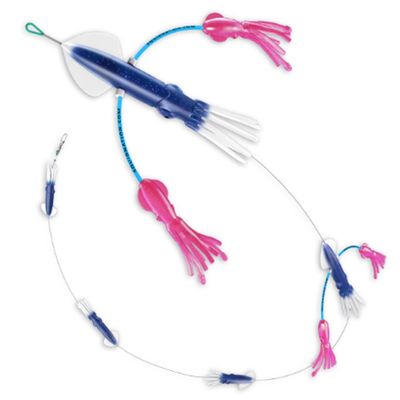 Billfish Edition Flippy Floppy Thing Fishing Daisy Chain by Squidnation (Blue & Pink)