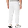 WT02 Men's Fleece Sweatpants & Joggers (Regular & Extended Sizes), White, Small view 2