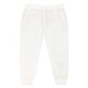 WT02 Men's Fleece Sweatpants & Joggers (Regular & Extended Sizes), White, Small view 3