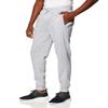 WT02 Men's Fleece Sweatpants & Joggers (Regular & Extended Sizes), Heather Grey, X-Large view 2