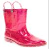 Western Chief Girl's Glitter Waterproof Rain Boot, Pink, 5 Toddler view 1