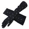 Women UV Sun Protection Driving Gloves Soft Cotton Breathable Mesh Long Full Finger Gloves Summer Sun Block Gloves Outdoor Cycling Riding Arm Cover Sleeves Supplies view 1