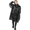 Bullet Ziva Adults Unisex Disposable Rain Poncho With Pouch (35.4 x 47.2in) (Royal Blue) view 4