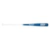 Bamboo Bats by Pinnacle Sports Equipment INC. Adult Fungo Infield/Outfield Bamboo Baseball Bat, White Handle/Royal Barrel, 34" (HWBU34F) view 1