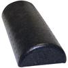 CanDo Black Foam Rolls, Half-Round , 6" x 12" view 1
