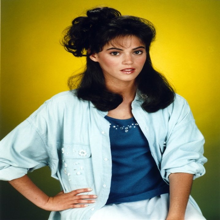 Joanna Going Posed in Blue Top Photo Print (24 x 30)
