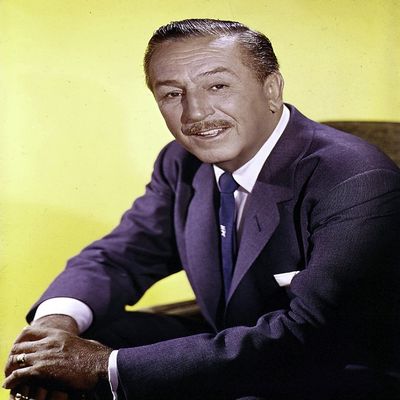 A Walt Disney wearing a navy suit Photo Print (24 x 30)