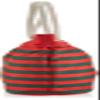 FOCO NHL Minnesota Wild Nautical Stripe Tote Bag view 3