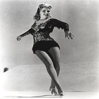 Ann Miller dancing in a leotard Photo Print (24 x 30)