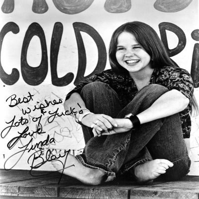 A Signed Portrait of Linda Blair Photo Print (8 x 10)