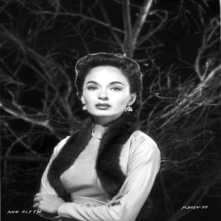 Ann Blyth on a Serious Portrait Photo Print (8 x 10)