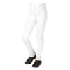 Dublin Supa-Fit Pull On Knee Patch Breeches White Childs 6 view 1