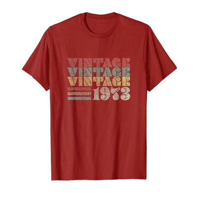 1973 Birthday Gift Vintage Retro Shirts