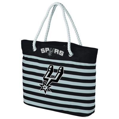 FOCO San Antonio Spurs Leonard K. #2 Nautical Stripe Tote Bag