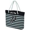 FOCO San Antonio Spurs Leonard K. #2 Nautical Stripe Tote Bag view 1