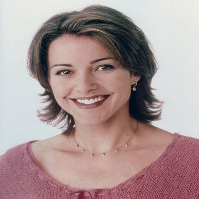 Christa Miller Posed Red Shirt Photo Print (24 x 30)