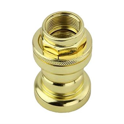 Alta Bike Steel Threaded Headset, Multiple Sizes and Colors (Gold, 22.2mm)