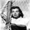 Gail Russell Leaning on Soccer Goal Photo Print (24 x 30) view 1