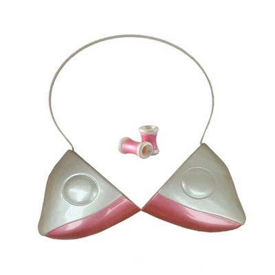 OURCOSPLAY Chobits Chii White Pink Hair Band Set Maid Ears Hand Made Anime Cosplay