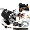 Motorbike Engine Burshed DC Motor DIY Go-cart Chain Drive More Than (36V Twist) view 1