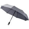 Marksman 21.5 Inch Traveller 3-Section Auto Open & Close Umbrella (12.1 x 38.6 inches) (Gray) view 1