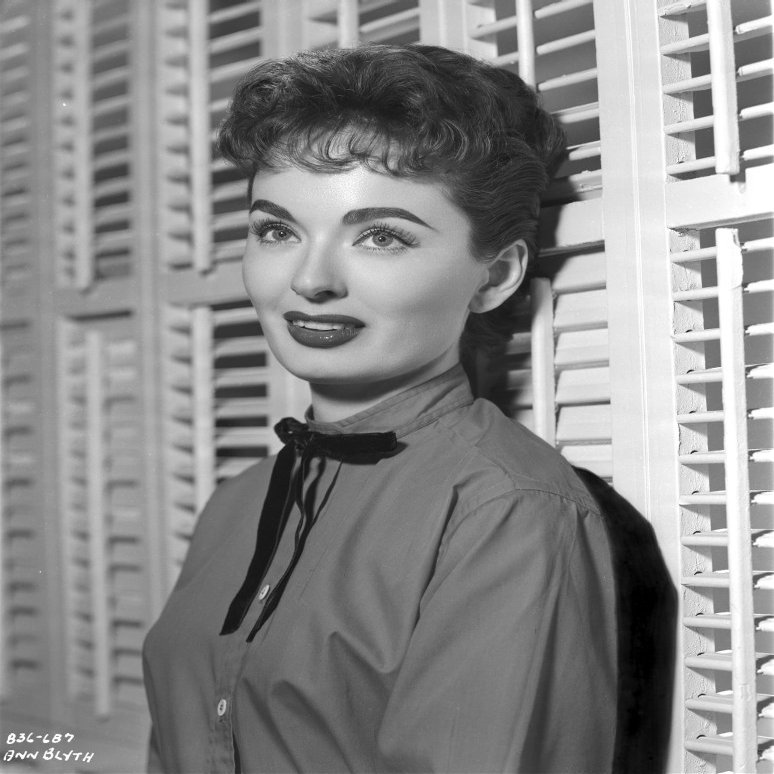 Ann Blyth Leaning on a Window Portrait Photo Print (8 x 10)