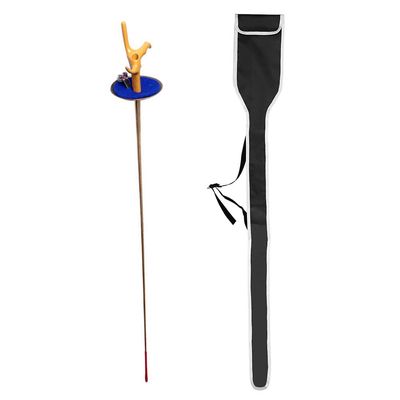 LEONARK Fencing Foil Electric Sword Weapon - National Grade with Guard Pad and Handle Grip - Professional Fencing Gear for Fencer (Foil, Size 5 - Left Hand)