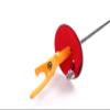 LEONARK Fencing Foil Electric Sword Weapon - National Grade with Guard Pad and Handle Grip - Professional Fencing Gear for Fencer (Foil, Size 5 - Left Hand) view 2