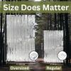 [120 Pack] Oversized Emergency Blanket 71x142 | Emergency Mylar Blankets | Survival Blanket for Survival Supplies, Camping, Hiking, or Emergencies view 2