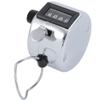 uxcell Hand Tally Counter 4 Digit Number Handheld Metal Mechanical Counter Lap Counter Digit Clicker to 9999 view 2