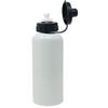 Personalized Custom Gymnastics Grandma Aluminum White Finish 20 Ounce 600ML Sport Water Bottle Customizable, Hot Pink view 3