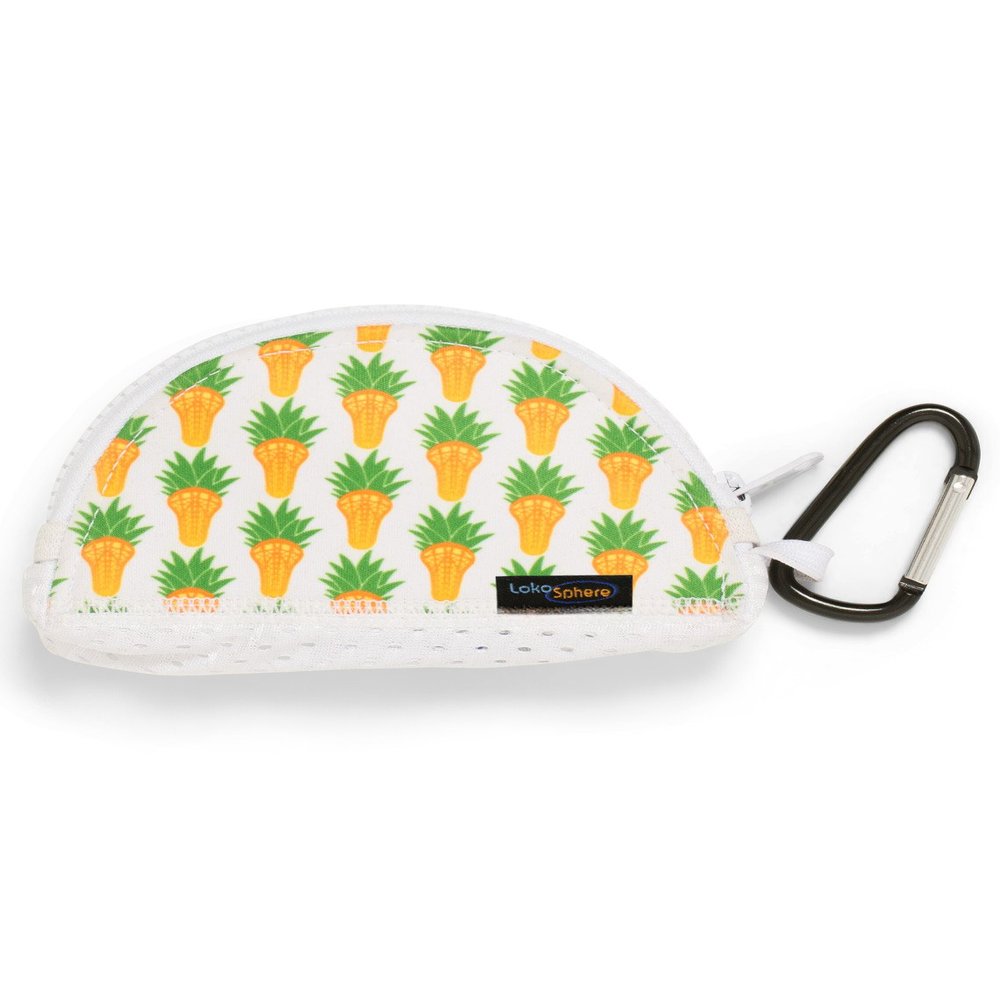 LokoSphere Mouthguard Case, One Size, Pineapple