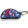 LokoSphere Mouthguard Case, One Size, Patriotic Flames view 1