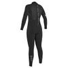 O'Neill Women's Epic 3:2mm Back Zip Full Wetsuit, Durable Warmth with Good Flexibility for Surfing and All Water Activities, Black/Black/Black, 10T view 2