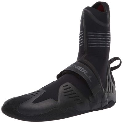 O'Neill Wetsuits Men's Psycho Tech 5mm St Booties Wetsuit Accessories, Black, 8 US