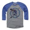 500 LEVEL Andre Dawson Tee Shirt (Baseball Tee, XXX-Large, Royal/Heather Gray) - Andre Dawson Sketch Hit B view 1