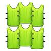 SportsRepublik Pinnies Practice Scrimmage Vests (6-Pack) - Last Longer and Look Cooler - Soccer,Neon Yellow,L (Adult age 12+) view 1