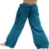 RaanPahMuang Wild Light Cotton Thai Pirates Pants Hip Tied, Medium, Green view 2