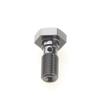 AdlerSpeed Aluminium Brake Fitting Adaptor - Banjo Bolt UNF 3/8-24 Black view 2
