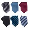 Adulove Men's Necktie Classic Silk Tie Woven Jacquard Neck Ties 6 PCS view 2