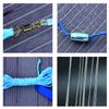EASY BIG American Fishing Cast Net with Aluminum Frisbee for Bait Trap Fish Dia:7.8ft/9.8ft/11.8ft/13.7ft, 0.8inch Mesh Size (Dia: 11.8FT (Metal Lead)) view 4