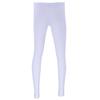 FEESHOW Men's Ice Silk Long John Sport Running Tights Thermal Underwear Pajamas Pants Leggings White XL view 3