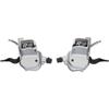 microSHIFT R10 2 x 10-Speed Road Flat Bar Shifters with Optical Gear Indicator view 1