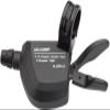 microSHIFT M859 Marvo 3-Speed Left Shifter Shimano Compatible Black view 1