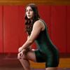 Matman USA The Timeless Women's & Girls Wrestling Singlet Weightlifting Singlet (Green, Small) view 4