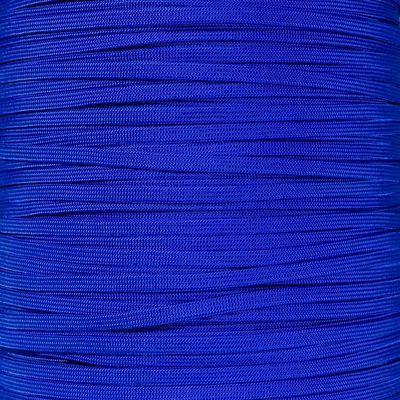 Craft County Coreless 650 Nylon Paracord  Wire Cover, Jewelry Making String, or Accessory Cord (Electric Blue, 1000 Feet)